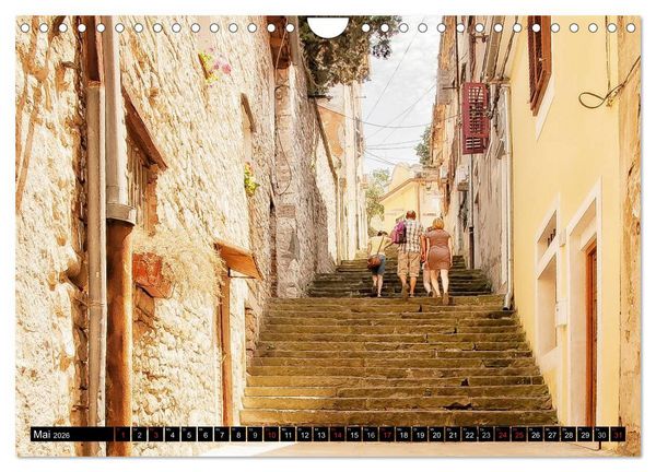 Produktbild: Pula Street (Wandkalender 2026 DIN A4 quer), CALVENDO Monatskalender