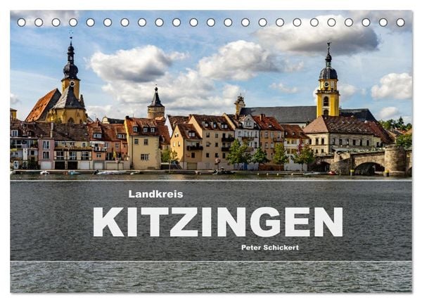 Produktbild: Landkreis Kitzingen (Tischkalender 2026 DIN A5 quer), CALVENDO Monatskalender