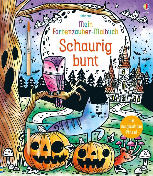 Produktbild: Mein Farbenzauber-Malbuch: Schaurig bunt