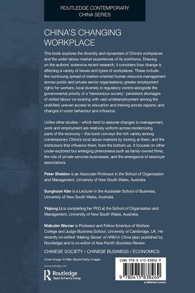 Produktbild: China's Changing Workplace