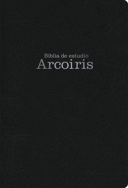 Produktbild: Mass Market Rvr 1960 Biblia de Estudio Arco Iris, Negro S&iacute;mil Piel