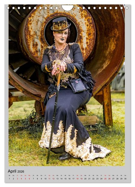 Produktbild: Steampunk Rhapsodie (Wandkalender 2026 DIN A4 hoch), CALVENDO Monatskalender