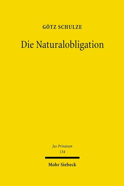 Produktbild: Die Naturalobligation