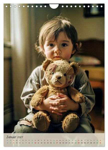 Produktbild: Mein liebster Teddy (Wandkalender 2027 DIN A4 hoch), CALVENDO Monatskalender