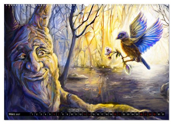 Produktbild: Tierfreunde (Wandkalender 2027 DIN A2 quer), CALVENDO Monatskalender