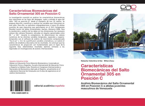 Produktbild: Caracter&iacute;sticas Biomec&aacute;nicas del Salto Ornamental 305 en Posici&oacute;n C