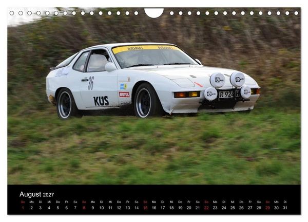Produktbild: Bergrennen und Rallye im Porsche (Wandkalender 2027 DIN A4 quer), CALVENDO Monatskalender