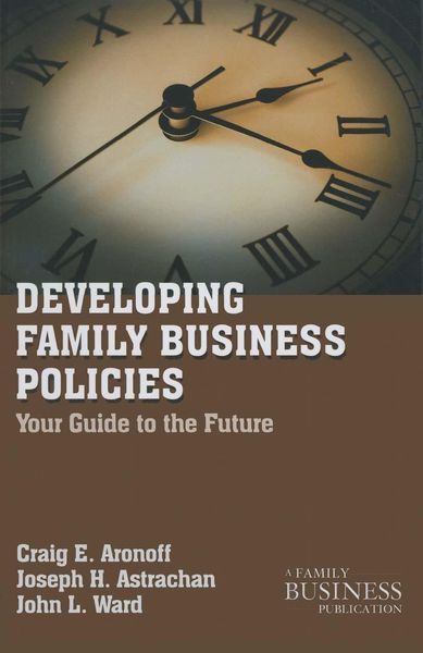Produktbild: Developing Family Business Policies