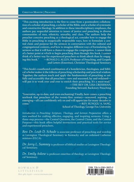 Produktbild: Introduction to Preaching