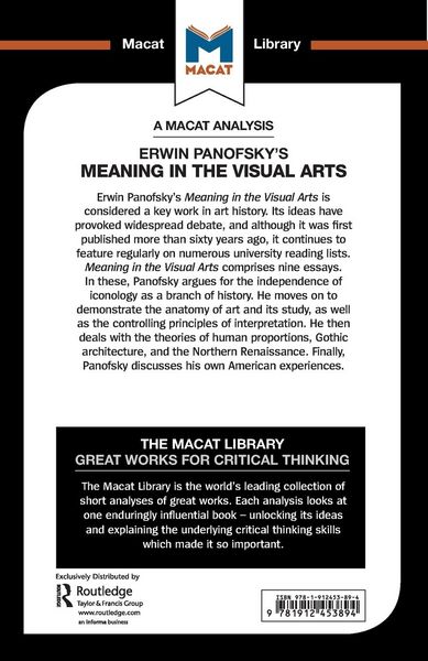 Produktbild: An Analysis of Erwin Panofsky's Meaning in the Visual Arts