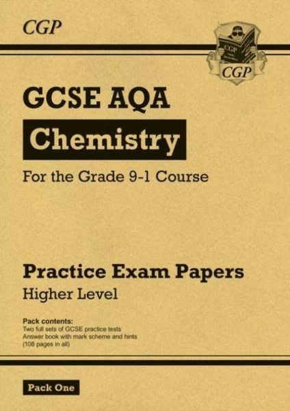Produktbild: GCSE Chemistry AQA Practice Papers: Higher Pack 1
