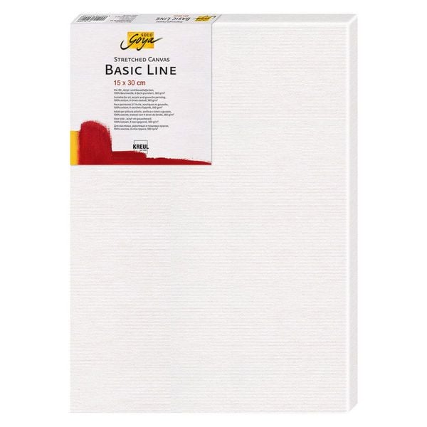 Produktbild: KREUL Keilrahmen SOLO Goya Stretches Canvas Basic Line 15x30cm