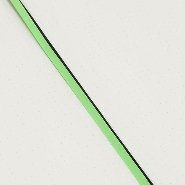 Produktbild: Notizbuch A5 Hardcover Kiwi Green Punktiert, 192 Seiten