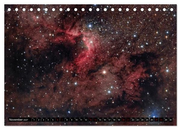 Produktbild: Wunder des Deepsky (Tischkalender 2027 DIN A5 quer), CALVENDO Monatskalender