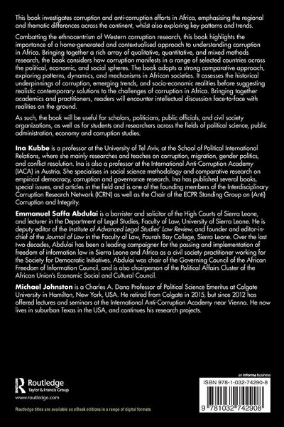 Produktbild: Deconstructing Corruption in Africa