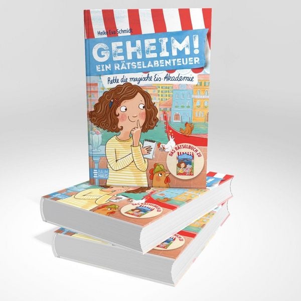 Produktbild: Geheim! Ein R&auml;tselabenteuer - Rette die magische Eis-Akademie