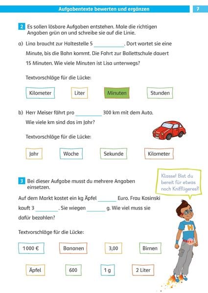 Produktbild: Die Mathe-Helden Textaufgaben / Sachaufgaben 4. Klasse