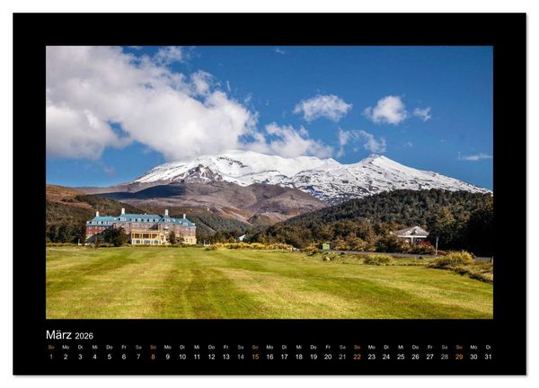 Produktbild: Eine Reise durch Neuseeland (Wandkalender 2026 DIN A4 quer), CALVENDO Monatskalender
