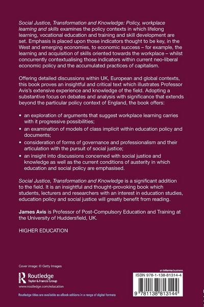 Produktbild: Social Justice, Transformation and Knowledge