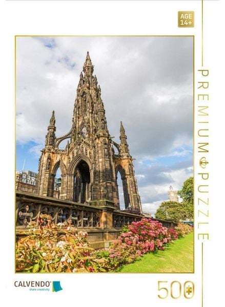 CALVENDO Puzzle Scott Monument | 500 Teile Lege-Größe 48 × 36 cm Foto-Puzzle für Erwachsene