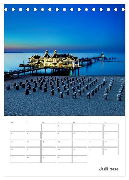 Produktbild: Typisch R&uuml;gen / Planer (Tischkalender 2026 DIN A5 hoch), CALVENDO Monatskalender