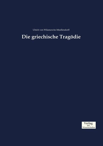 Produktbild: Die griechische Trag&ouml;die