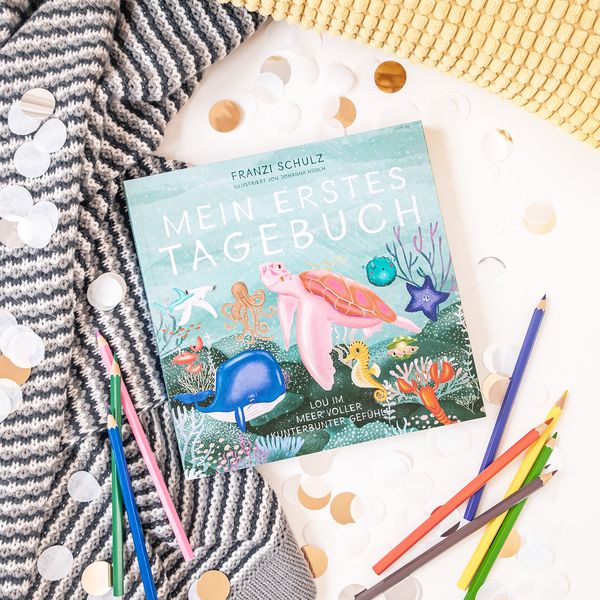 Produktbild: Mein erstes Tagebuch - Lou im Meer voller kunterbunter Gef&uuml;hle