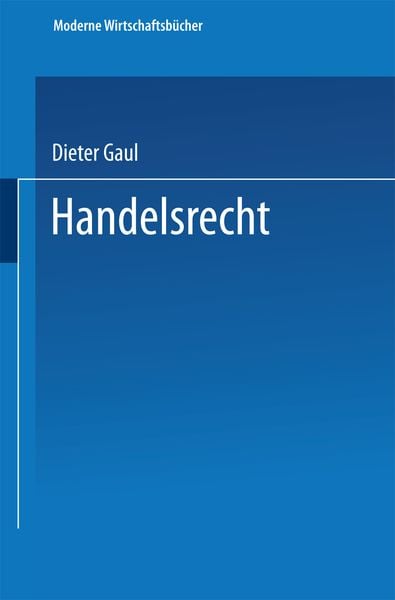 Produktbild: Handelsrecht