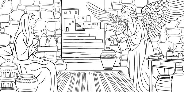 Produktbild: The Nativity Colouring Book