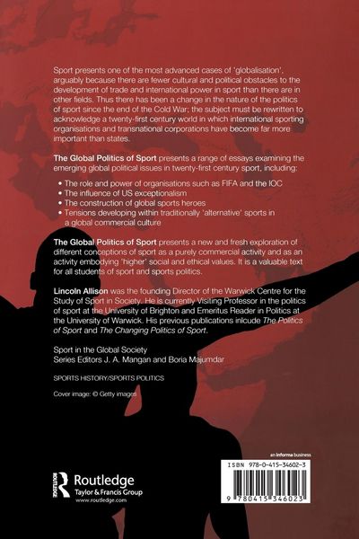 Produktbild: The Global Politics of Sport