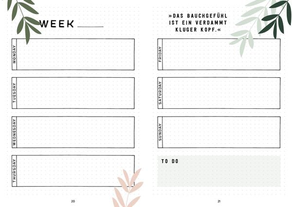 Produktbild: Mein Bullet Journal (Jungle Edition) – Besser planen & Träume verwirklichen