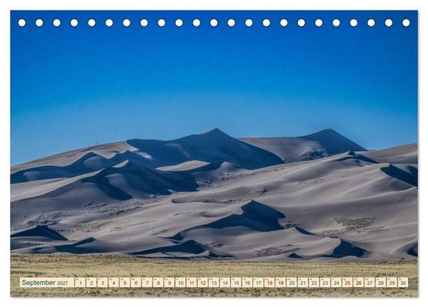 Produktbild: Wyoming, South Dakota Colorado (Tischkalender 2027 DIN A5 quer), CALVENDO Monatskalender