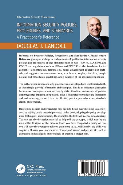 Produktbild: Information Security Policies, Procedures, and Standards