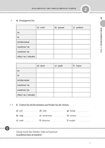 Produktbild: PONS Verben & Zeiten &uuml;ben Spanisch