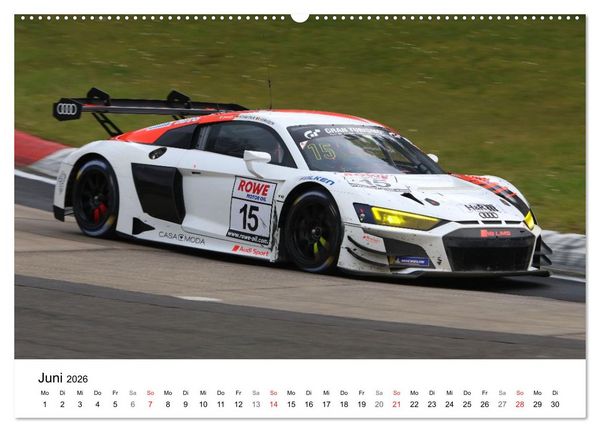 Produktbild: VLN Langstrecken Meisterschaft (Wandkalender 2026 DIN A2 quer), CALVENDO Monatskalender