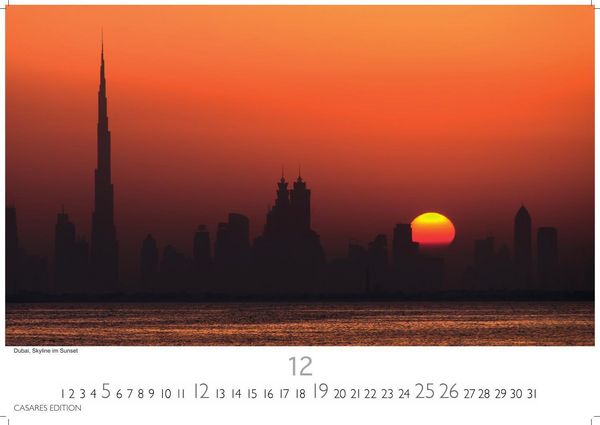Produktbild: Dubai/Abu Dhabi Kalender 2027 &ndash; Wandkalender | Fotokalender Orient 24x35 cm - . mit atemberaubenden Bildern &ndash; Perfekt f&uuml;r Dubai Fans & Reiseliebhaber