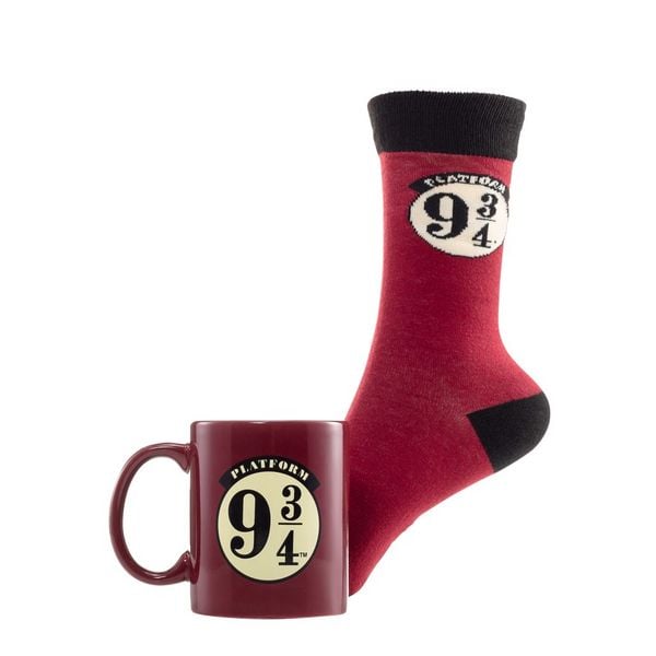 Harry Potter (platform 9 3/4) Mug & Sock Set