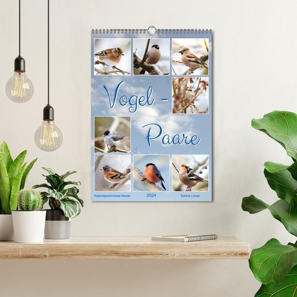 Busy B Paare Kalender 2026 - Wandkalender Mit Dualen Zeitplänen & Aufklebern