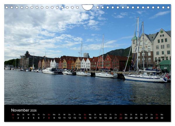 Produktbild: Norwegen 2026 (Wandkalender 2026 DIN A4 quer), CALVENDO Monatskalender