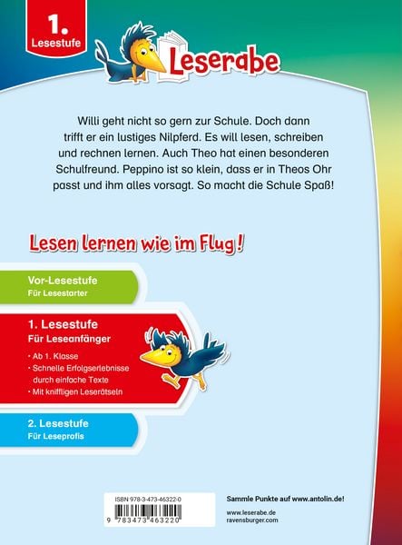Produktbild: Leserabe Sonderausgaben - Die besten Leseraben-Schulgeschichten