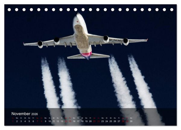 Produktbild: Faszination Luftfracht (Tischkalender 2026 DIN A5 quer), CALVENDO Monatskalender