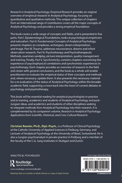 Produktbild: Research in Analytical Psychology