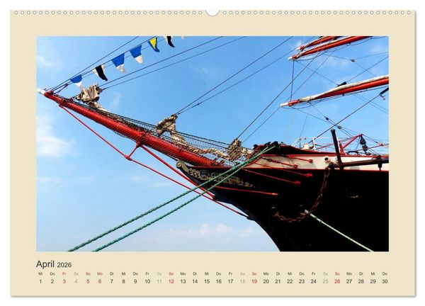 Produktbild: Auf gro&szlig;e Fahrt, Kapit&auml;n (Wandkalender 2026 DIN A2 quer), CALVENDO Monatskalender