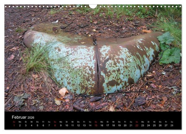 Produktbild: Schrottautos im Kyrk&ouml; Mosse (Wandkalender 2026 DIN A3 quer), CALVENDO Monatskalender