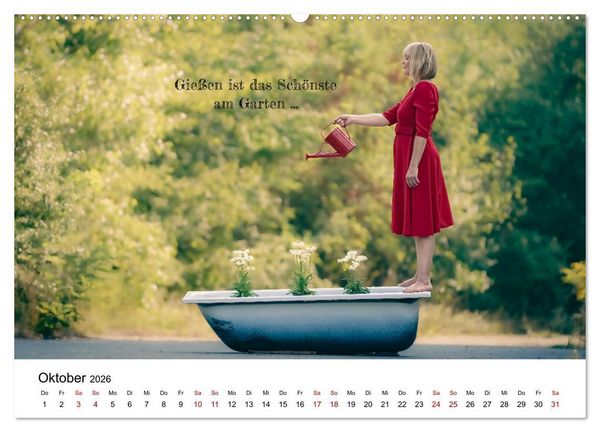 Produktbild: RAUSGEPUTZT UND GLATTGESPIEGELT (Wandkalender 2026 DIN A2 quer), CALVENDO Monatskalender