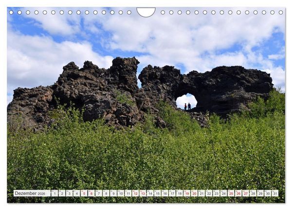 Produktbild: ISLAND, Insel aus Feuer und Eis (Wandkalender 2026 DIN A4 quer), CALVENDO Monatskalender