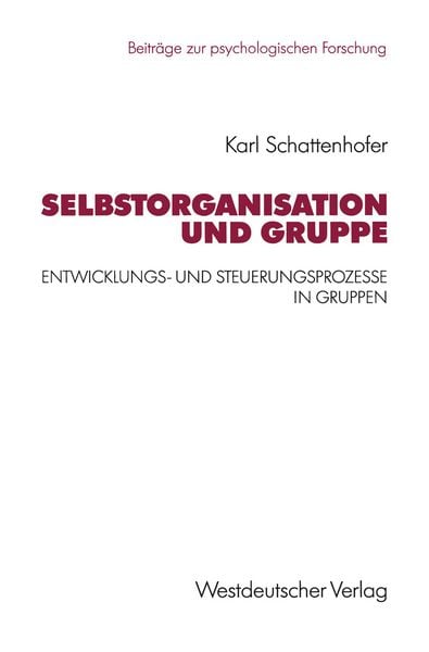Produktbild: Selbstorganisation und Gruppe