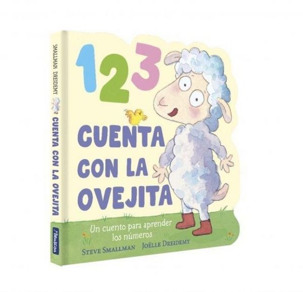 Produktbild: 1 2 3 Cuenta con la ovejita (La ovejita que vino a cenar. Peque&ntilde;as manitas)