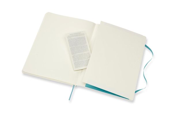 Produktbild: Moleskine Notizbuch Xlarge, Liniert, Soft Cover, Riff Blau