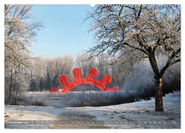 Produktbild: Impressionen aus Grevenbroich (hochwertiger Premium Wandkalender 2026 DIN A2 quer), Kunstdruck in Hochglanz